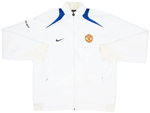 2005-06 Manchester United Nike Track Jacket - 5/10 - (XL)