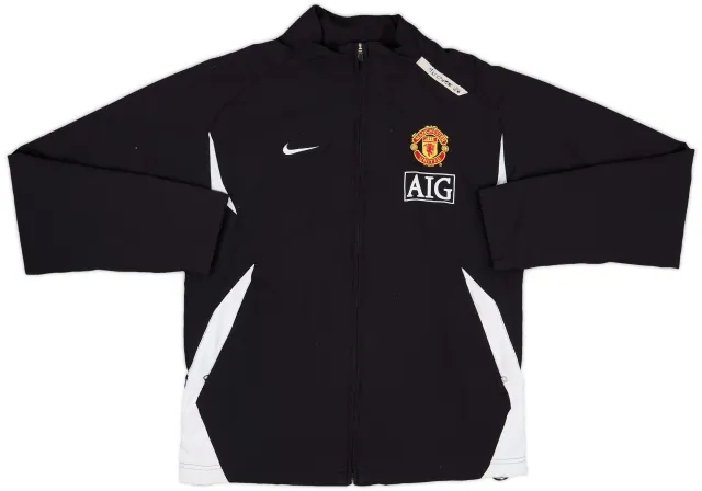 2007-08 Manchester United Nike Track Jacket - 8/10 - (M)