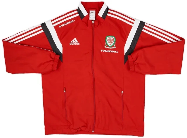 2014-15 Wales adidas Track Jacket - 8/10 - (L)