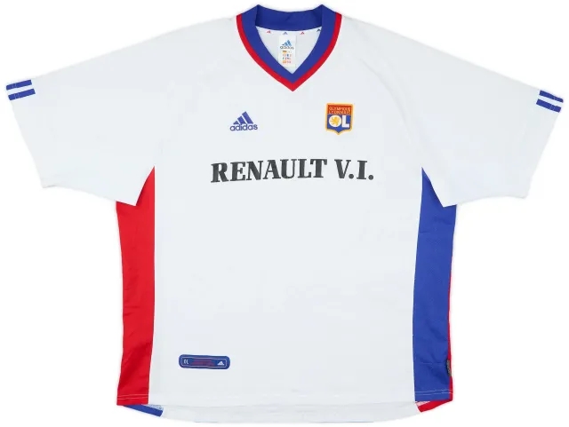 adidas 2001-02 Lyon Home Shirt - 6/10 - (XL)