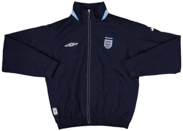 2002-04 England Umbro Track Jacket - 8/10 - (M)
