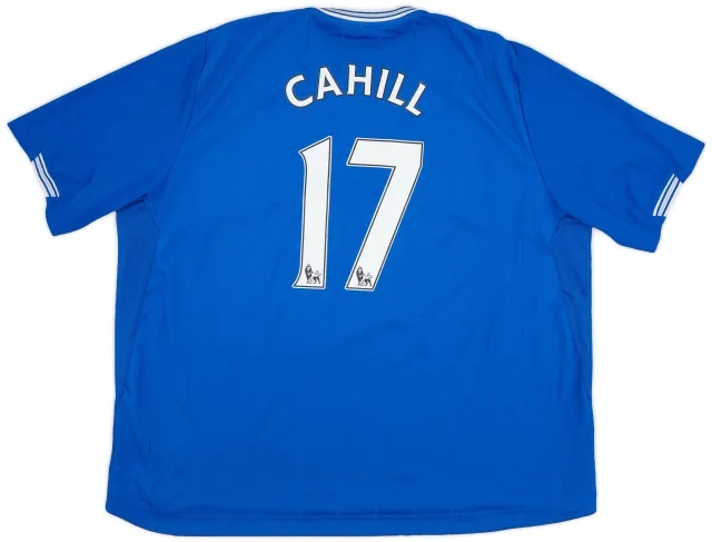 LeCoqSportif 2009-10 Everton Home Shirt Cahill #17 - 7/10 - (3XL)