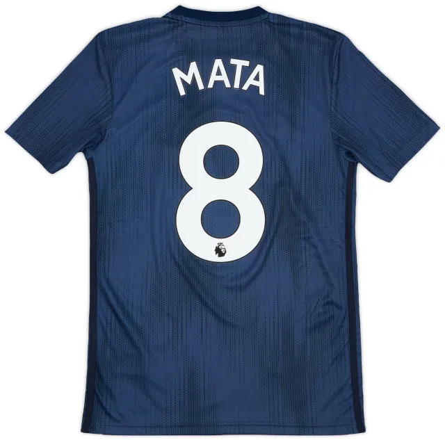 adidas 2018-19 Manchester United Third Shirt Mata #8 - 6/10 - (XS)