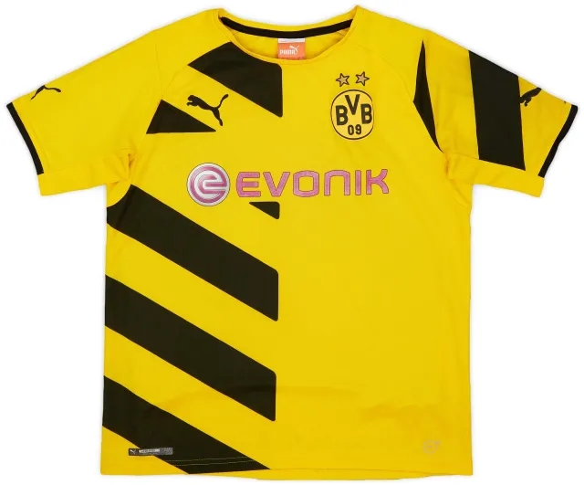 Puma 2014-15 Borussia Dortmund Home Shirt - 7/10 - (L.Boys)