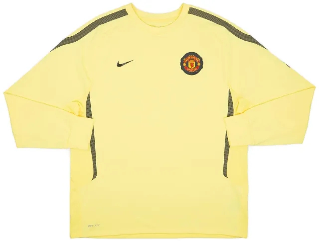 2010-11 Manchester United Nike Sweat Top - 9/10 - (XL)