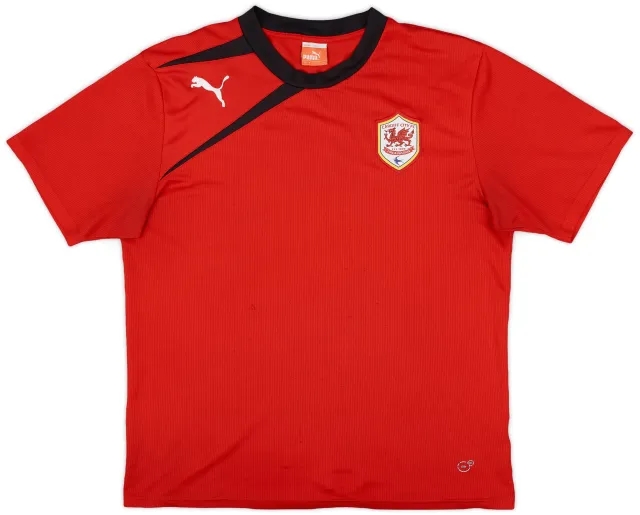 2012-13 Cardiff Puma Training Shirt - 7/10 - (L)