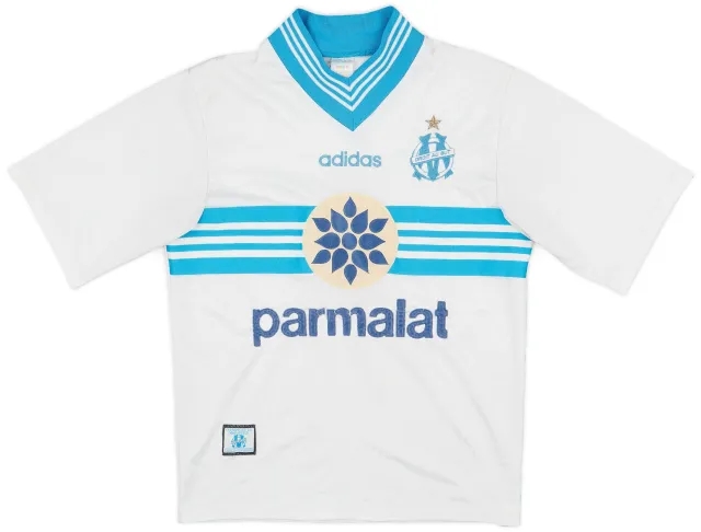 adidas 1996-97 Olympique Marseille Home Shirt - 5/10 - (S)