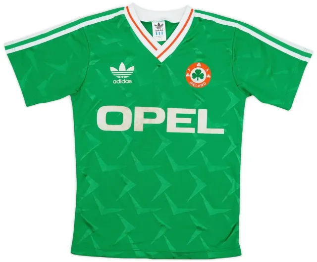 adidas 1990-92 Ireland Home Shirt - 7/10 - (Y)