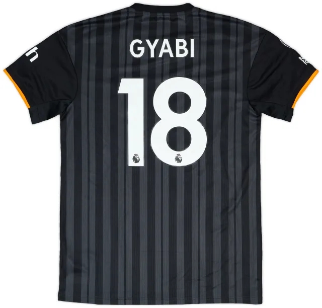 adidas 2022-23 Leeds Match Issue Third Shirt Gyabi #18
