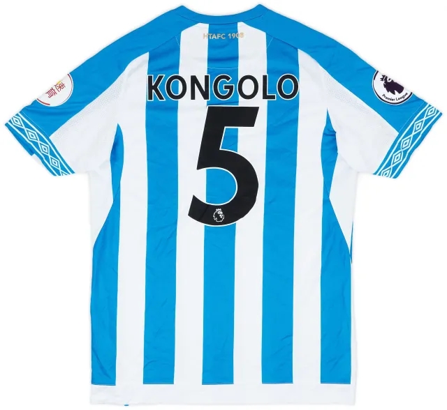 Umbro 2018-19 Huddersfield Match Issue Home Shirt Kongolo #5