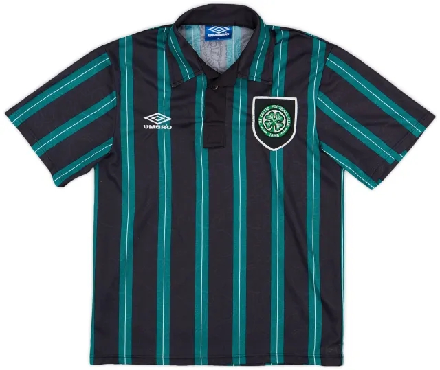 Umbro 1992-93 Celtic Away Shirt - 9/10 - (S)
