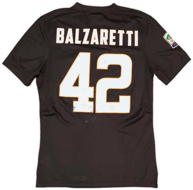 Nike 2014-15 Roma Match Issue Third Shirt Balzaretti #42
