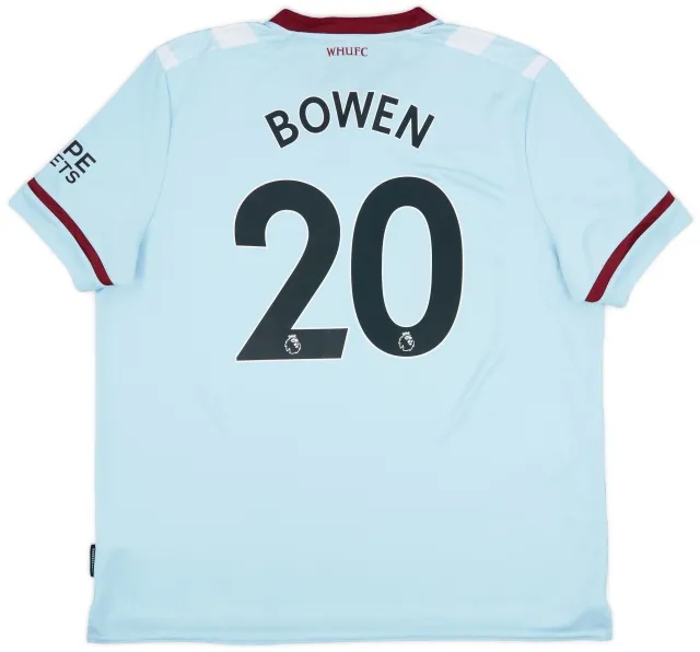 Umbro 2021-22 West Ham Away Shirt Bowen #20 - 9/10 - (3XL)