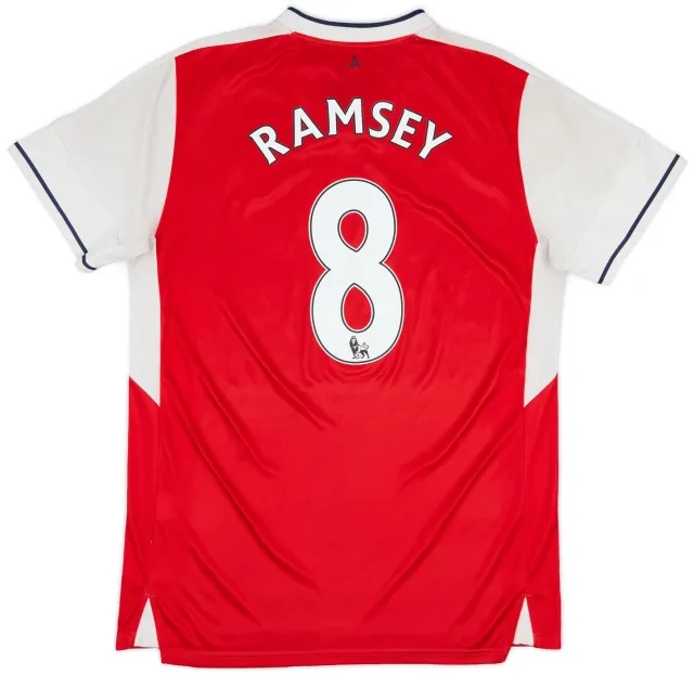 Puma 2016-17 Arsenal Home Shirt Ramsey #8 - 6/10 - (L)