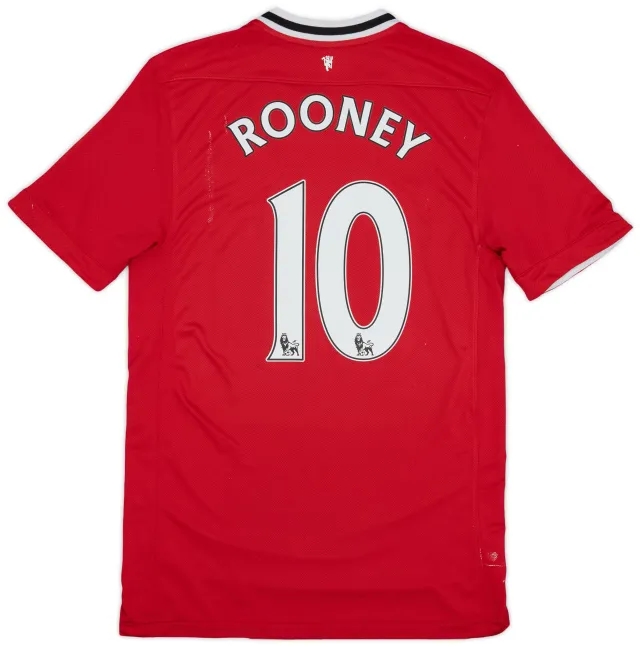 Nike 2011-12 Manchester United Home Shirt Rooney #10 - 5/10 - (M)