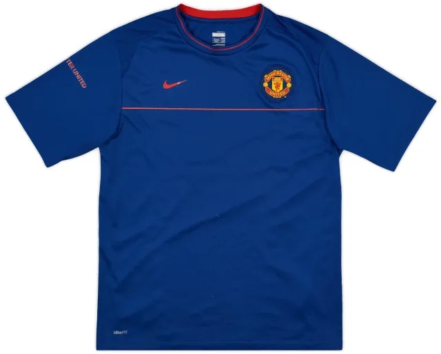 2008-09 Manchester United Nike Training Shirt - 7/10 - (M)