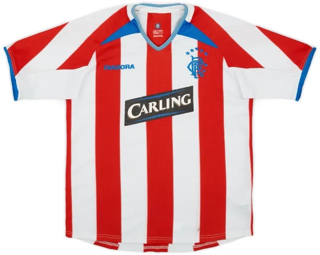 Diadora 2003-04 Rangers Away Shirt - 6/10 - (Y)