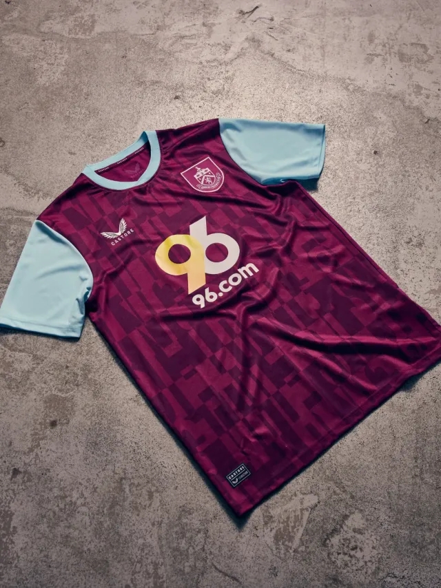 Castore Burnley Fc 24/25 Women's Home Shirt