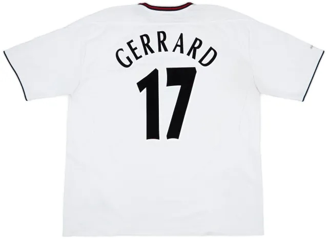Reebok 2003-04 Liverpool Away Shirt Gerrard #17 - 5/10 - (3XL)