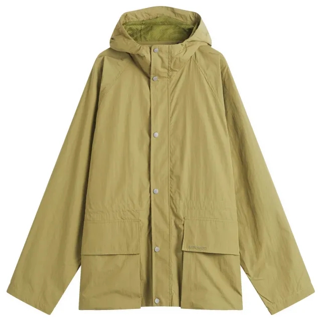 Norse Projects Men's Herluf Tech Poplin Jacket Moss Green