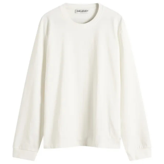 Our Legacy Men's Tour Longsleeve Raw White Band Jersey