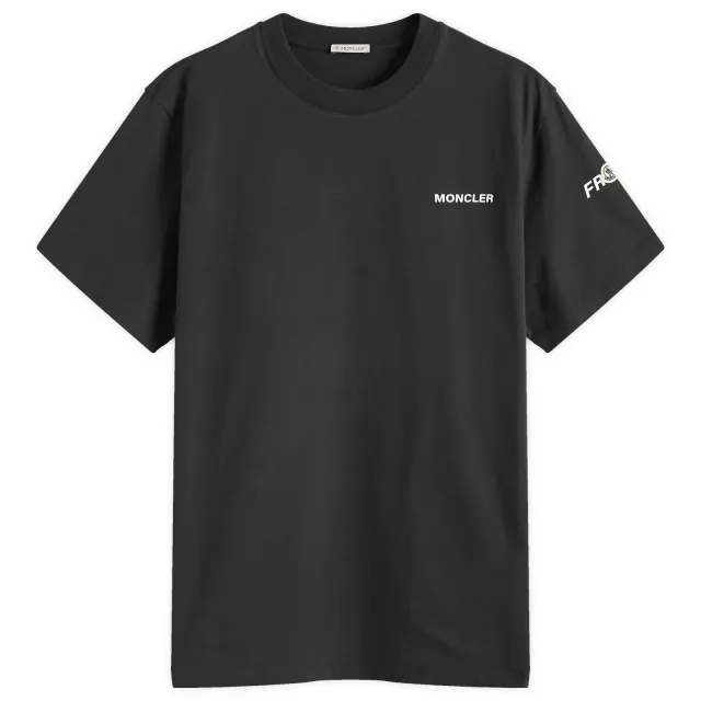 Moncler Men's Genius x FRGMT Logo T-Shirt Black