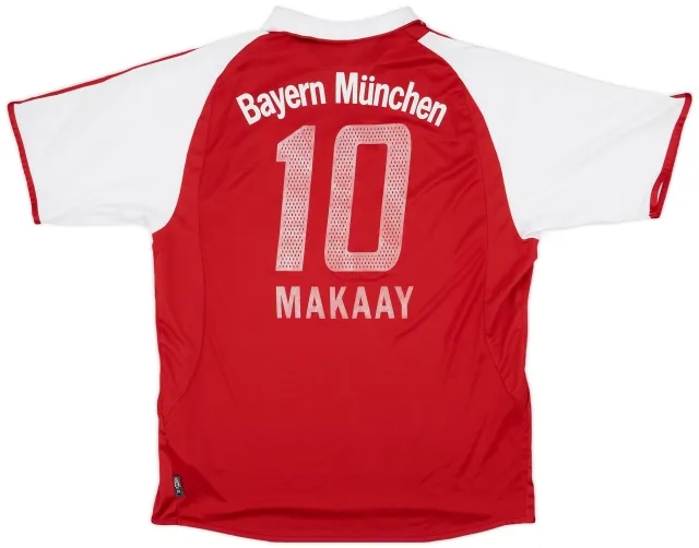 adidas 2003-04 Bayern Munich Home Shirt Maakay #10 - 5/10 - (XL)