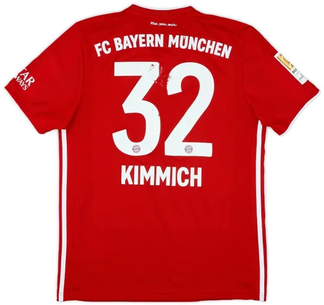 adidas 2020-21 Bayern Munich Home Shirt Kimmich #32 - 5/10 - (M)