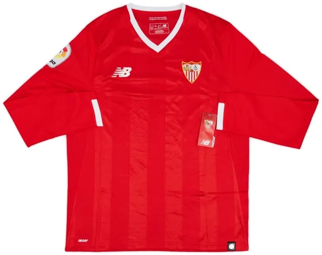 NewBalance 2017-18 Sevilla Away L/S Shirt (M)