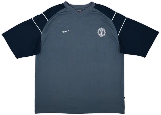 2003-04 Manchester United Nike Training Shirt - 8/10 - (XL)