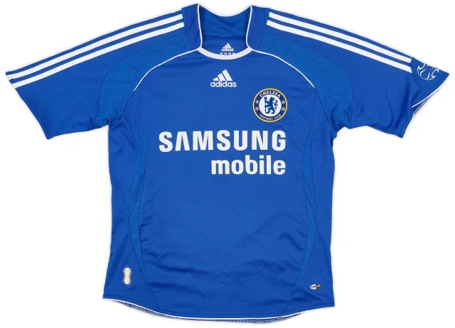 adidas 2006-08 Chelsea Home Shirt - 8/10 - (L.Boys)