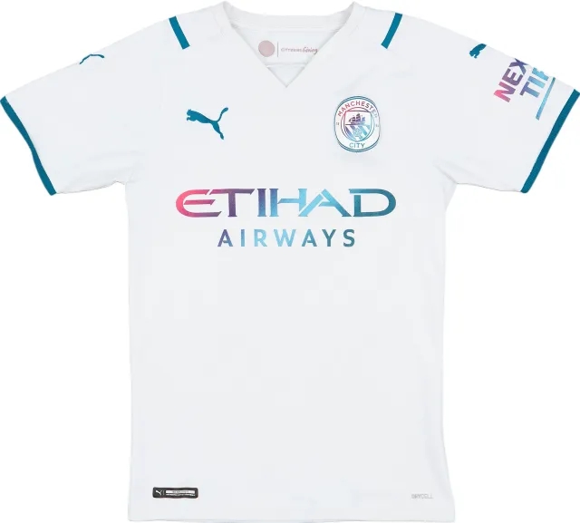 Puma 2021-22 Manchester City Away Shirt - 6/10 - (XS)