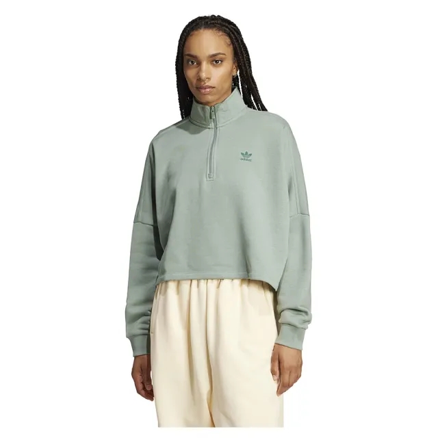 Adidas Originals Essentials Fleece Half Zip Sweatshirt