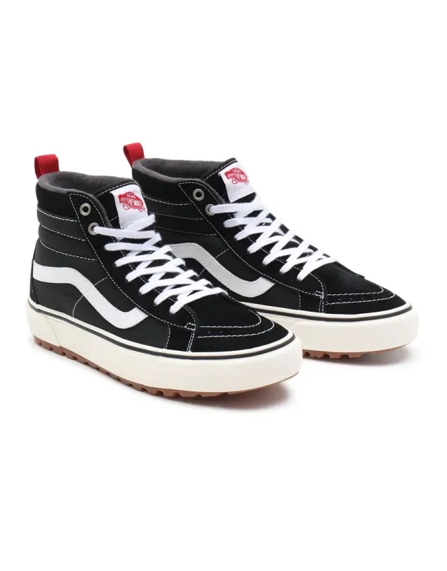 Vans sk8-hi mte-1 trainers in black & white