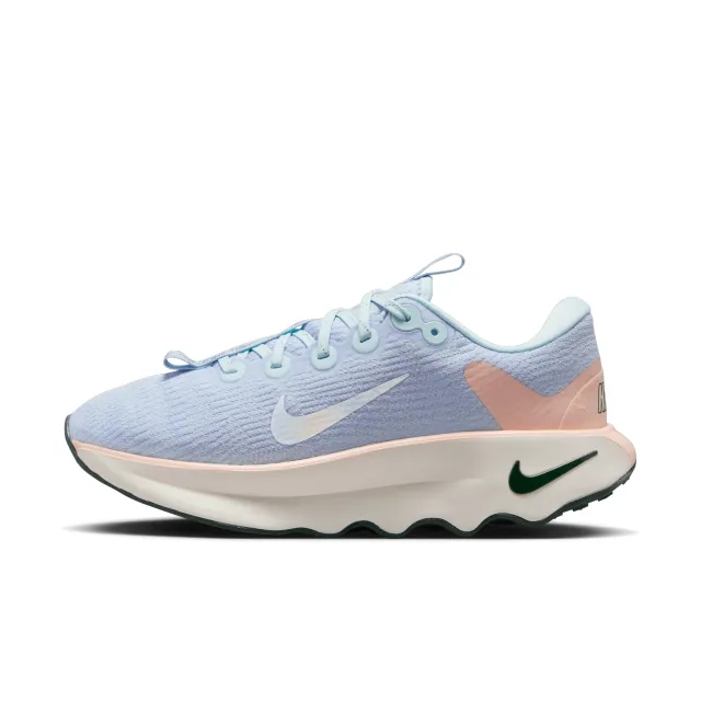 Nike Training Motiva Trainers In Light Blue And White