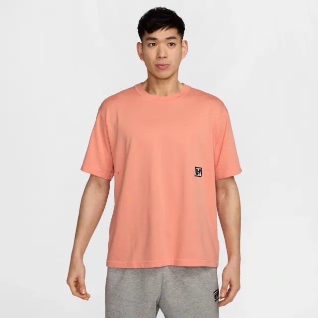 Nike Training Heritage Dri-Fit T-Shirt In Peach - Lpink