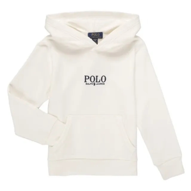 Polo Ralph Lauren  PO HOOD-KNIT SHIRTS-SWEATSHIRT  boys's Children's sweatshirt in White