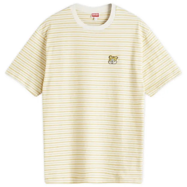 Kenzo Men's Gots Verdy Collection Embroidered Classic T-Shirt Golden Yellow