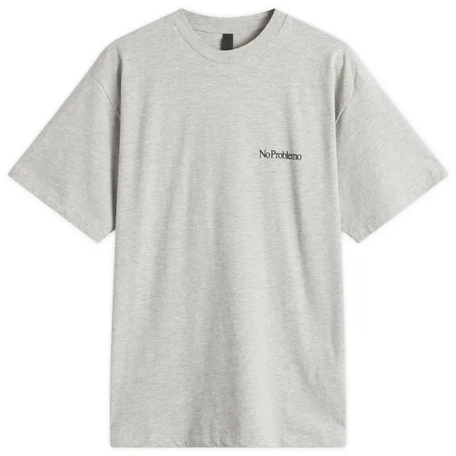 No Problemo Mini Logo T-Shirt, Grey