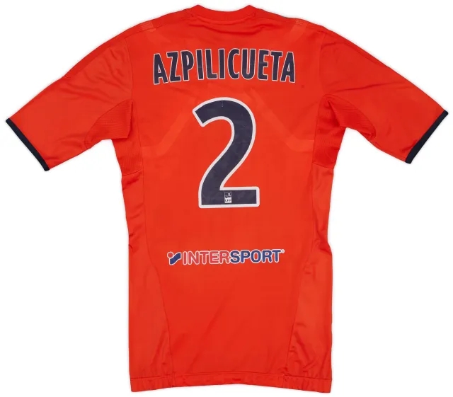 adidas 2011-12 Olympique Marseille Player Issue TechFit Third Shirt Azpelicueta #2 - 7/10 - (S)