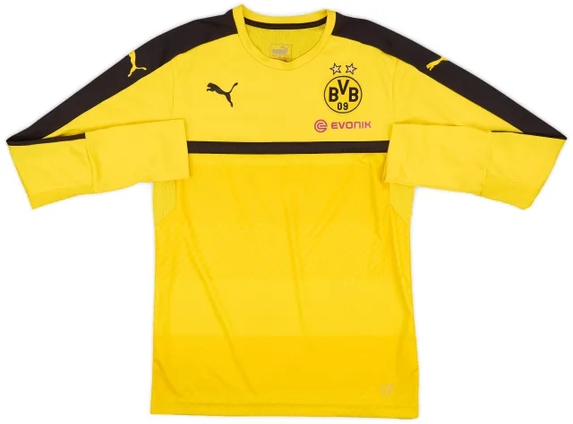 2016-17 Borussia Dortmund Puma Training L/S Shirt - 9/10 - (M)