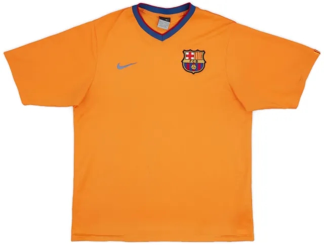 Nike 2006-08 Barcelona Basic Away Shirt - 9/10 - (L)