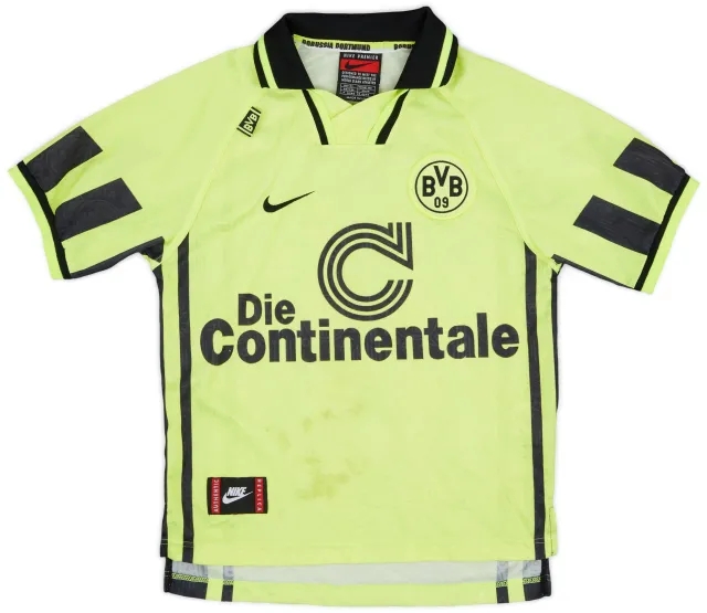 Nike 1996-97 Borussia Dortmund Home Shirt - 7/10 - (XS)