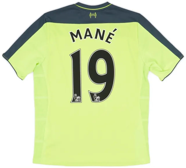 NewBalance 2016-17 Liverpool Third Shirt Mane #19 - 9/10 - (S)
