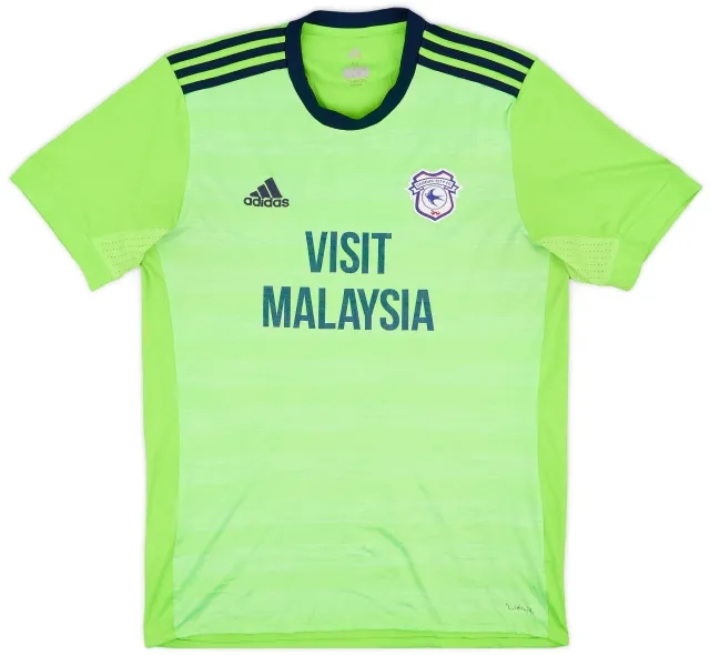 adidas 2017-18 Cardiff City Away Shirt - 6/10 - (M)