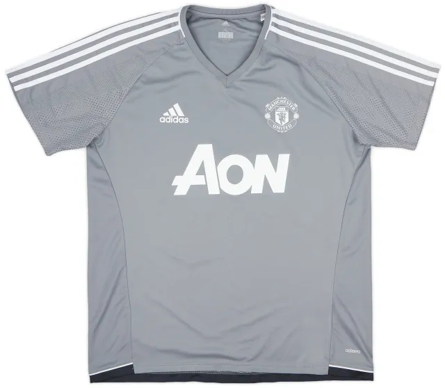 adidas 2017-18 Manchester United adizero Training Shirt - 9/10 - (XL)