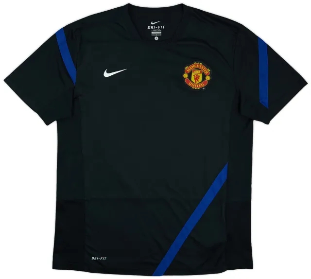 2011-12 Manchester United Nike Training Shirt - 7/10 - (L)