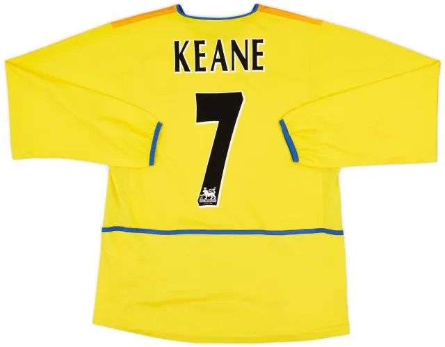 Nike 2002-03 Leeds United Away L/S Shirt Keane #7 - 9/10 - (M)