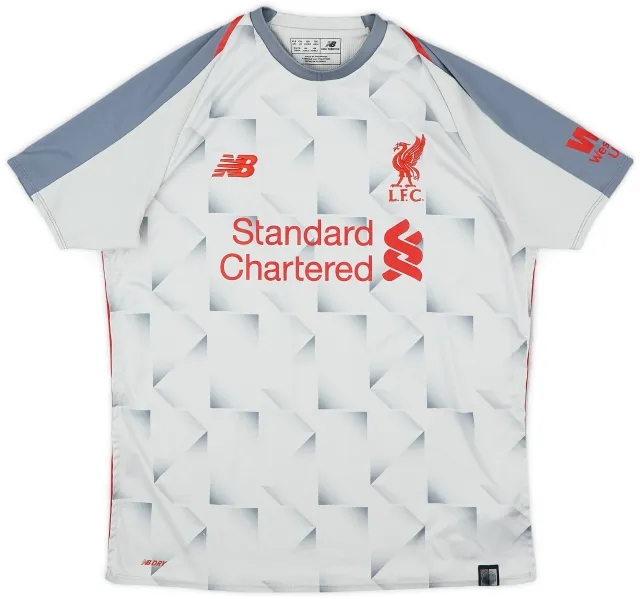 NewBalance 2018-19 Liverpool Third Shirt - 9/10 - (XL.Boys)