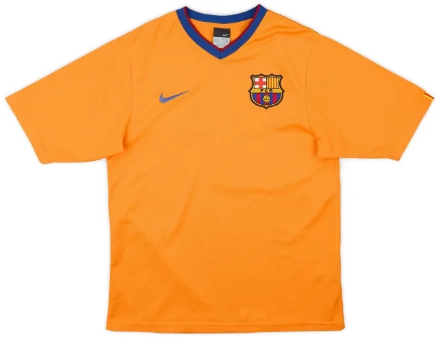 Nike 2006-08 Barcelona Basic Away Shirt - 9/10 - (S)